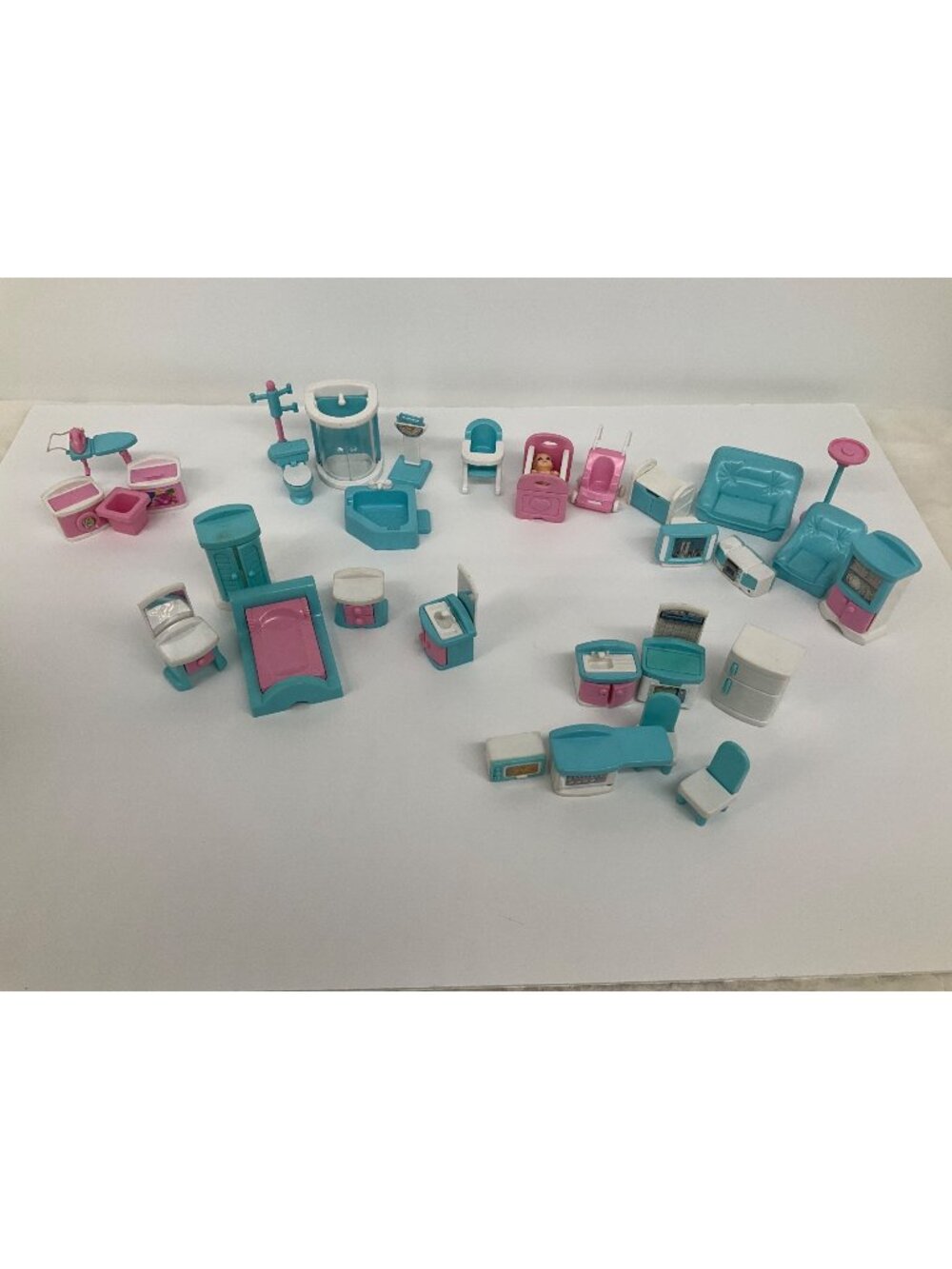 My Sweet Home Dollhouse Furniture Y2K 90s Vintage 1996 Toys "R" Us 32 pc